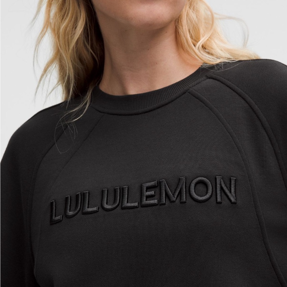 lululemon athletica Black Sweatshirt M/L